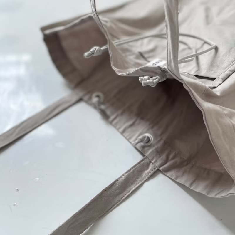 DAILY 2wayトートバッグ / grey beige / cotton
