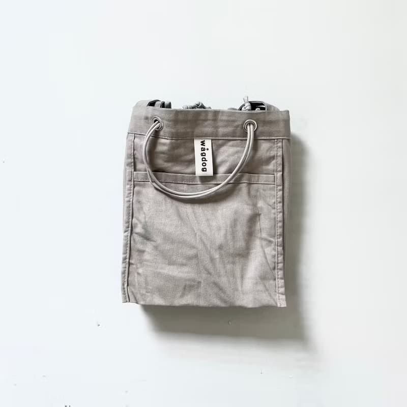DAILY 2wayトートバッグ / grey beige / cotton