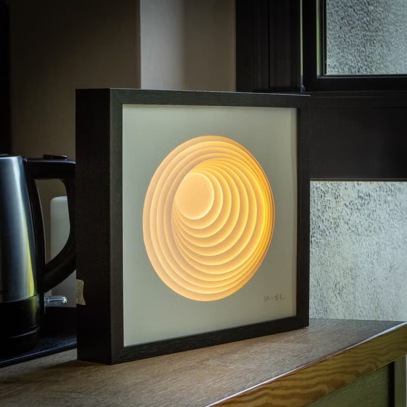 【時】立體紙雕氣氛燈 / 設計 × 收藏 / 送禮