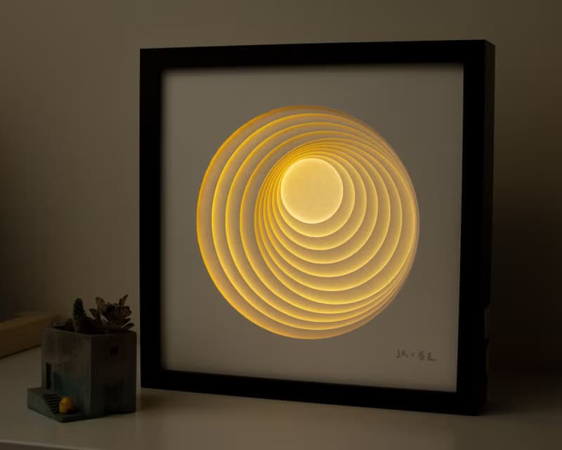 【時】立體紙雕氣氛燈 / 設計 × 收藏 / 送禮