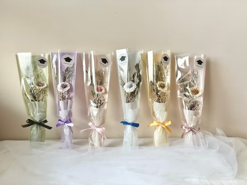 sueing_blossom  可愛風迷你太陽花畢業花束