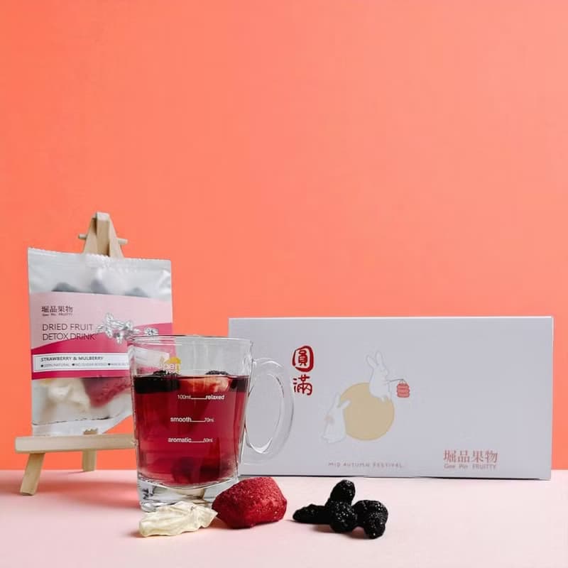 | 中秋禮盒 | 果乾水9入禮盒 | 9款不同口味  | 附明信片及紙袋
