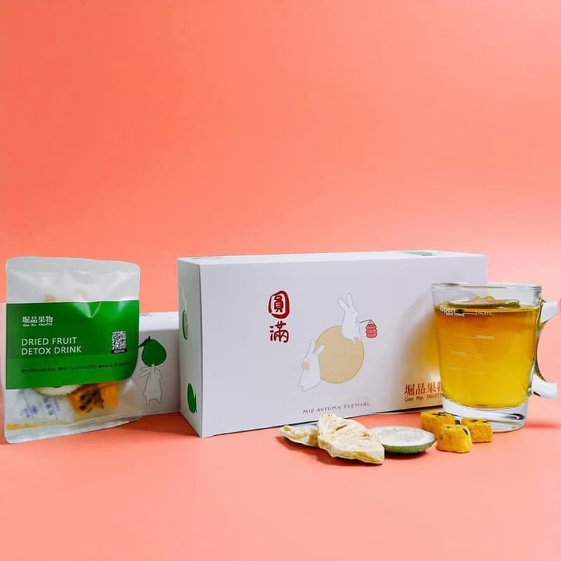 | 中秋禮盒 | 果乾水9入禮盒 | 9款不同口味  | 附明信片及紙袋