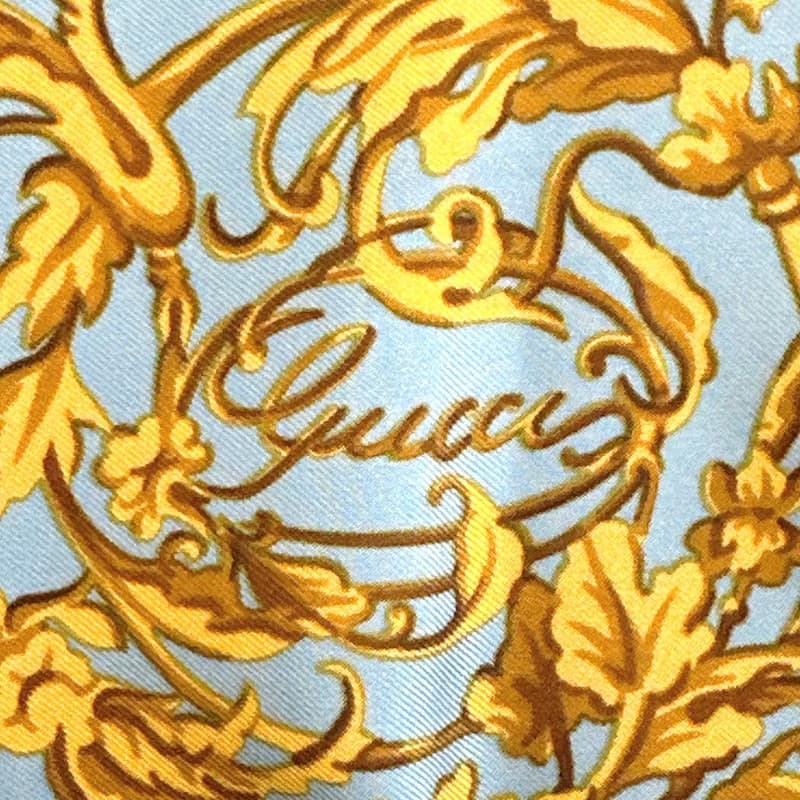 【日本直送 中古美品】グッチ GUCCI スカーフ ホースビット シルク ベージュ シルク100% 大判スカーフ 正方形