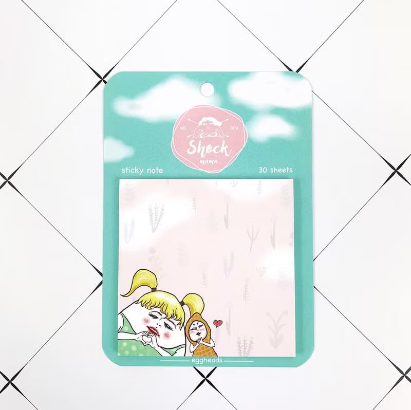 我愛蛋蛋妹-可再貼便條本