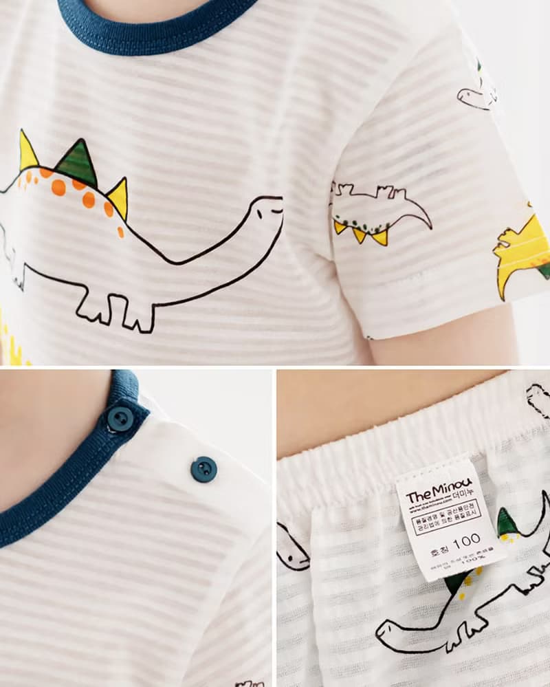 大恐龍好朋友-【寬鬆】輕透空氣衣短袖TheMinou-T56605