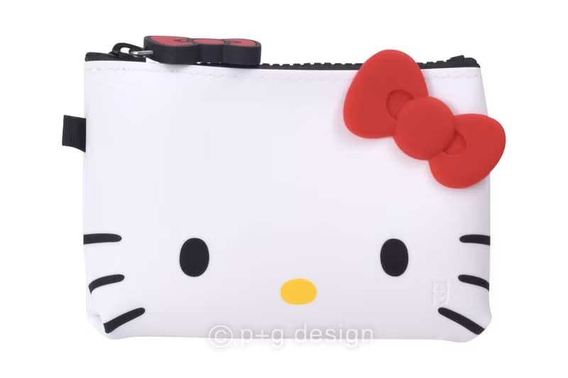 p+g design NUU-Small Hello Kitty 矽膠零錢包/(二色)
