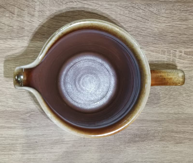柴燒無釉咖啡下壺-茶海-公道杯-鶯歌陶藝家李玟叡