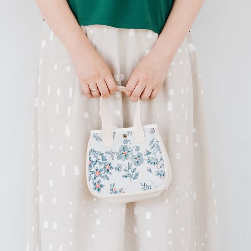 限量【 日本刺繡印花 】兩用包  手提包 斜背  可調長度