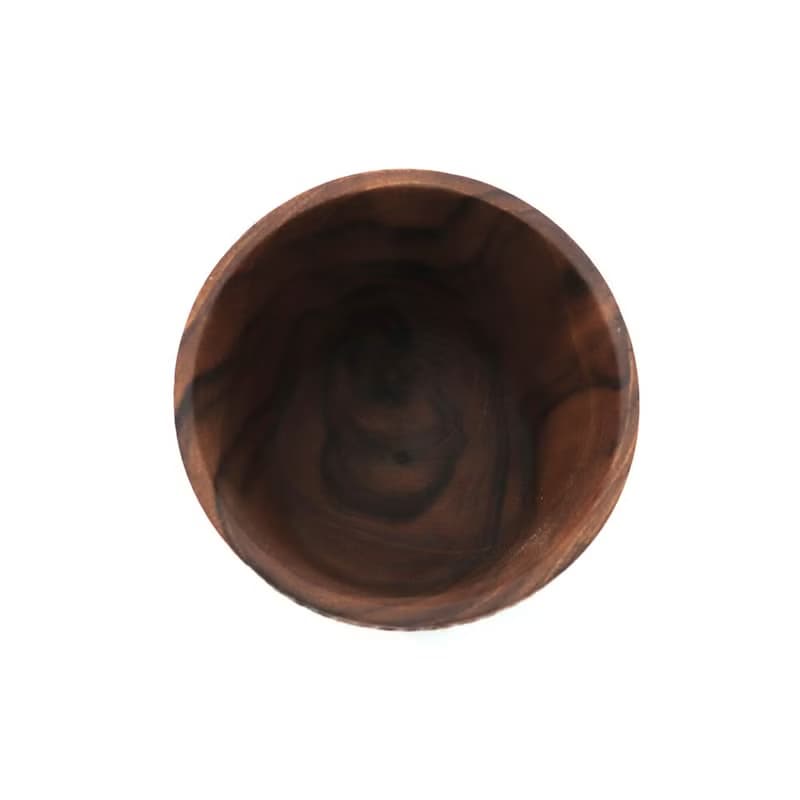 天然柚木茶杯/木杯/杯子-波點款│食用安心不上漆原木製 露營野餐