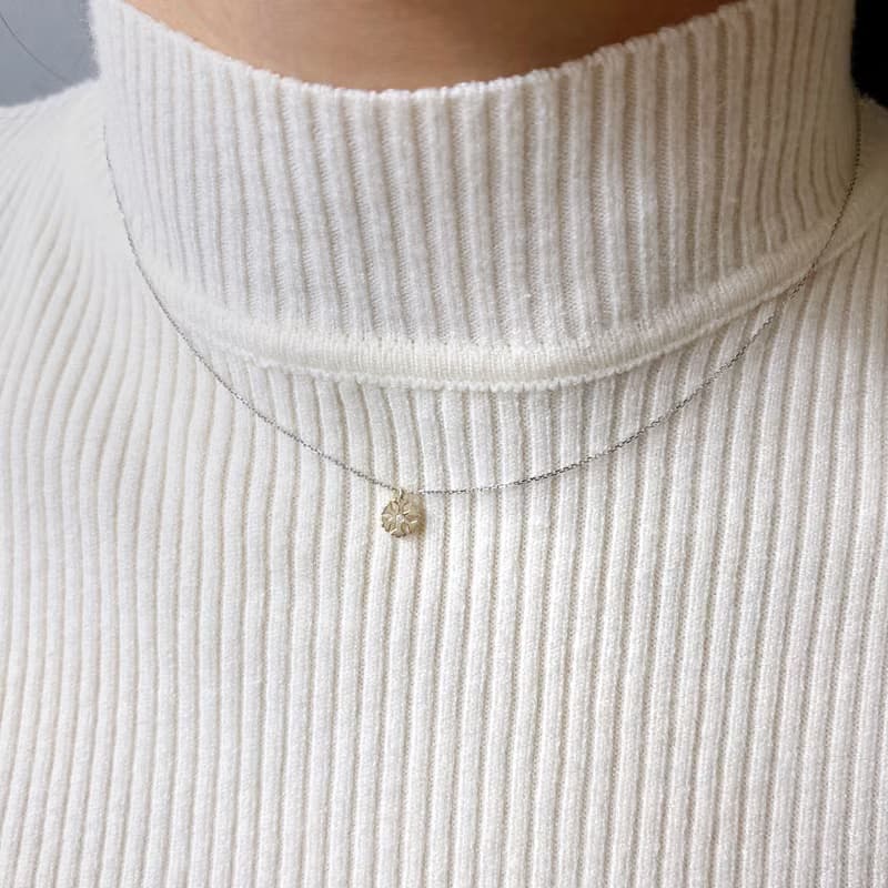 14K | 一朵小雪花_項鍊