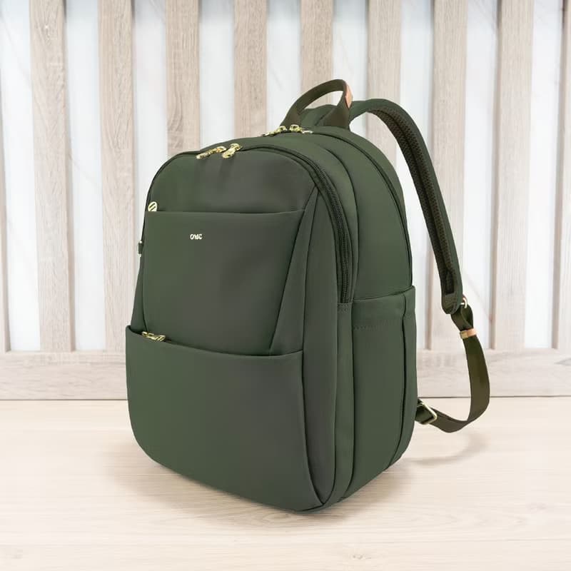 休閒商務紓壓後背包03486(經典綠)