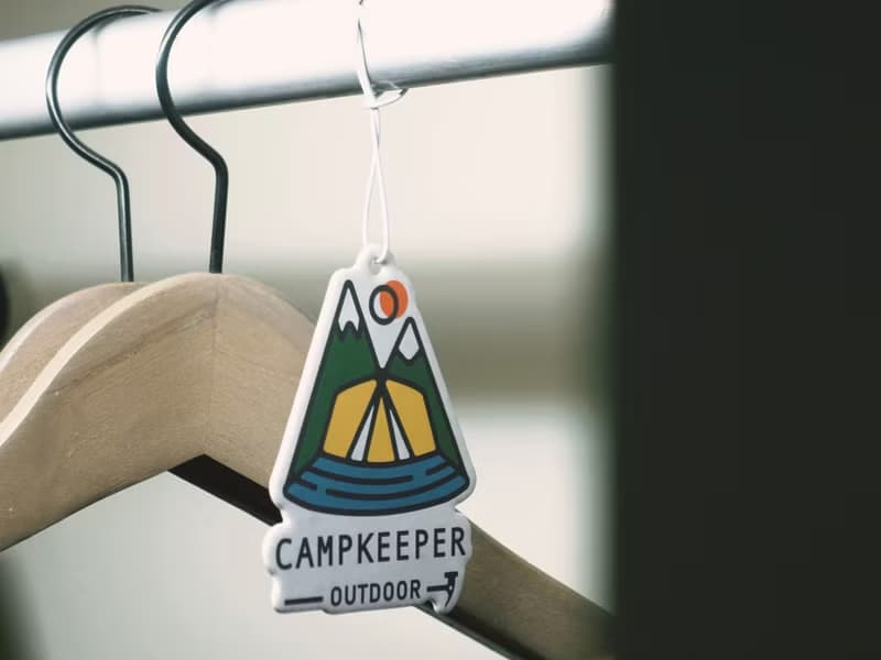 CAMPKEEPER Air Freshener 與山與海 香氛片(山調)