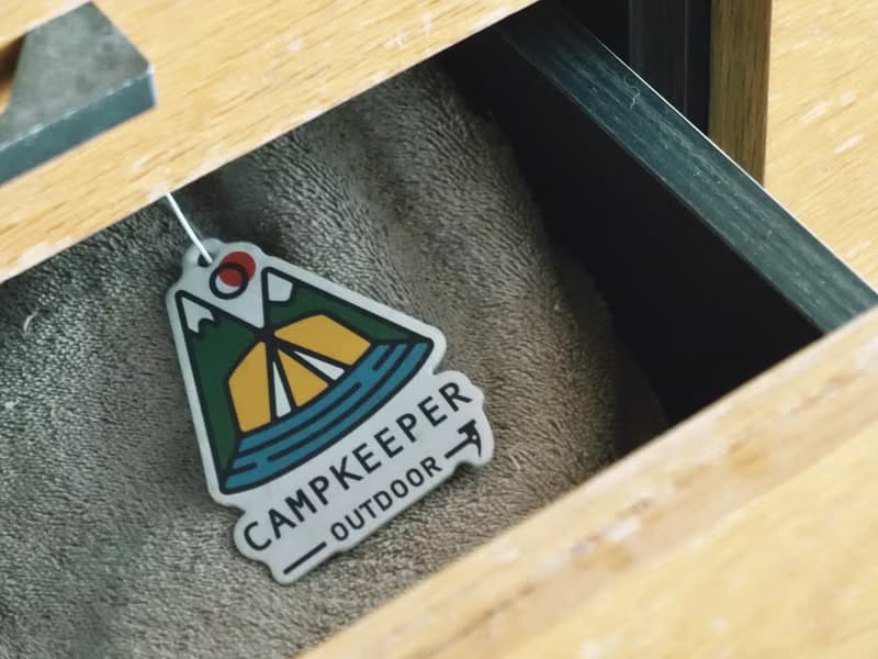 CAMPKEEPER Air Freshener 與山與海 香氛片(山調)