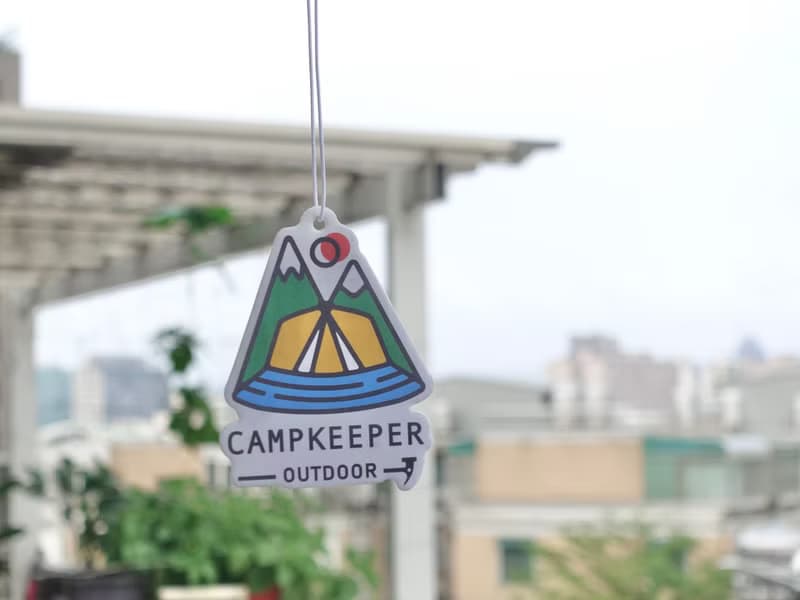 CAMPKEEPER Air Freshener 與山與海 香氛片(山調)