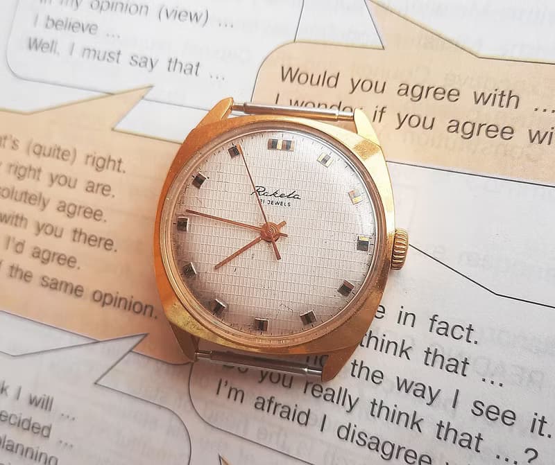 Au 20 gold plated Raketa 2609A.1 Soviet vintage mens wrist watch wind up