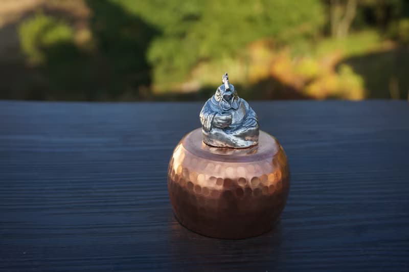 【溪山手作】純銀十二生肖之雞 茶寵香插工藝擺件文玩雕塑