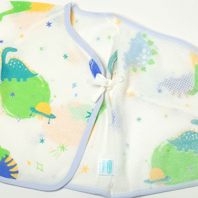 2件組-寶寶透氣網眼洞洞綁帶肚衣(3M/6M)。清爽透氣宜人。MIT