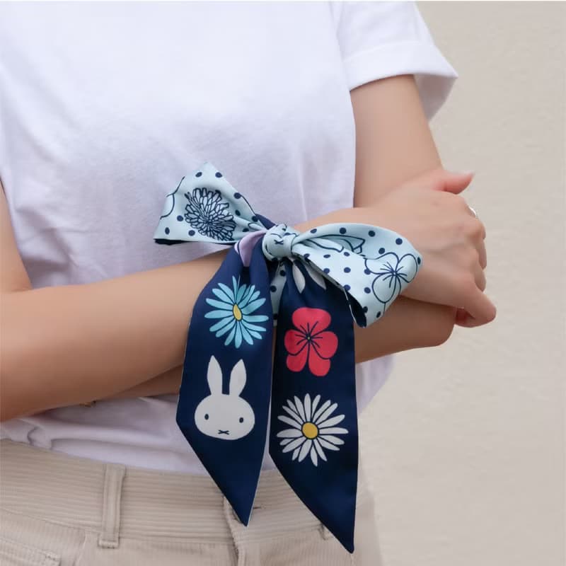 【Pinkoi x miffy】Errorism 三件套Twilly小絲巾 【限定發售】