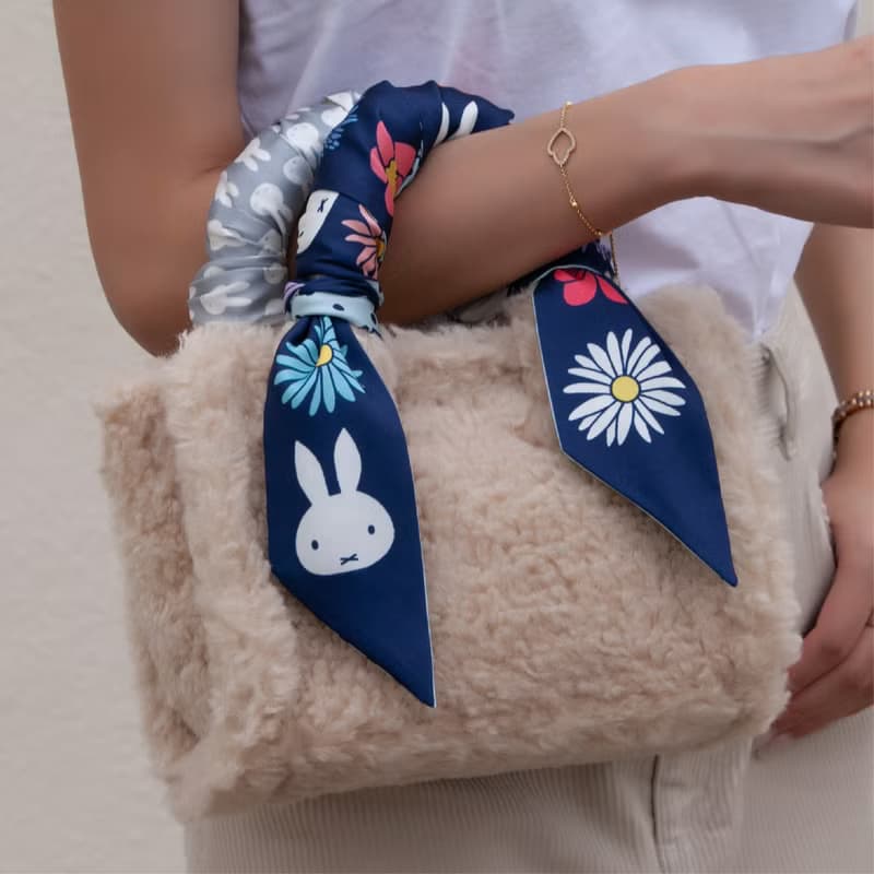 【Pinkoi x miffy】Errorism 三件套Twilly小絲巾 【限定發售】