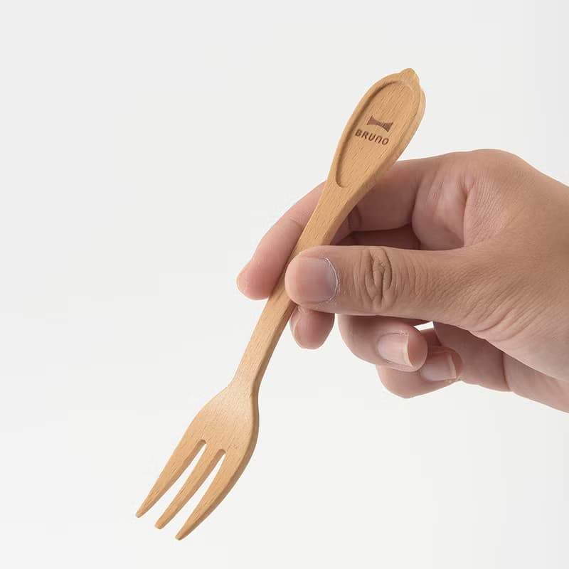 日本BRUNO 原木下午茶餐具套組