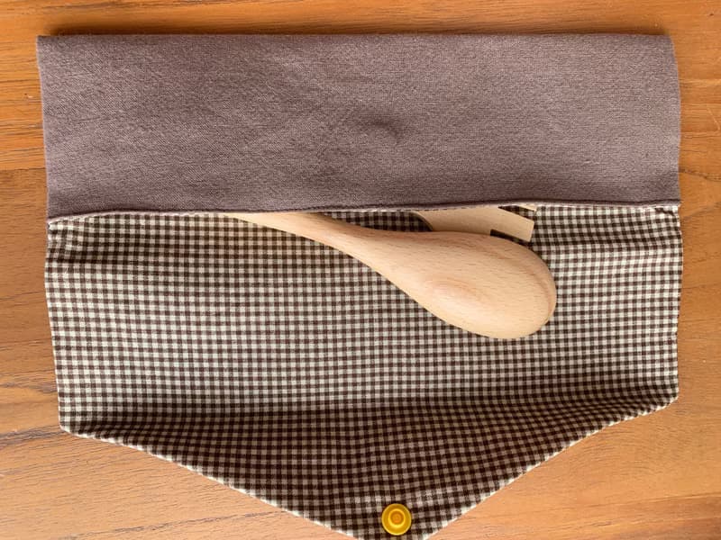 文青風環保筷袋 ~咖啡 收納包.環保筷袋.手作餐具袋