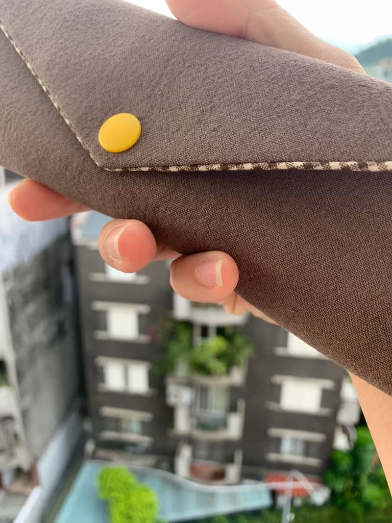 文青風環保筷袋 ~咖啡 收納包.環保筷袋.手作餐具袋