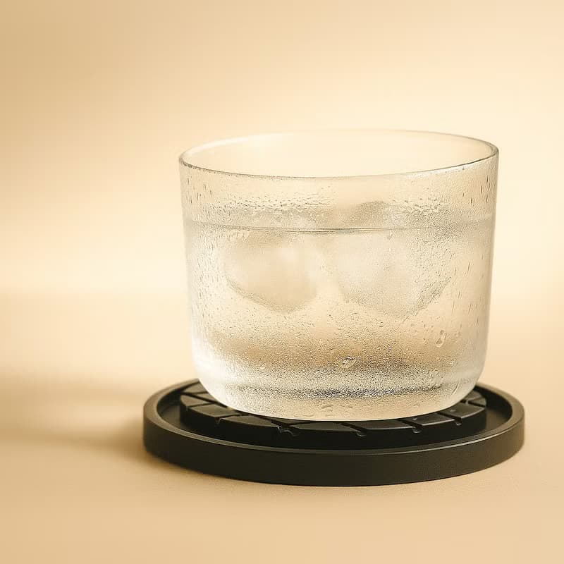 coasters 金屬 杯墊  圓型  置物 紙鎮 10CM 台灣製造(鬆餅款)