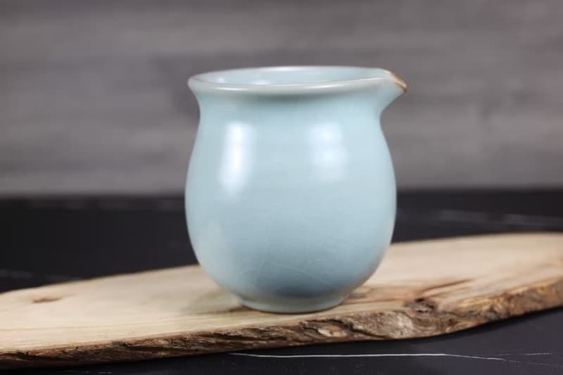 【送禮好物】300~340ml 汝窯 手拉坯 無把茶海 名家葉敏祥手作