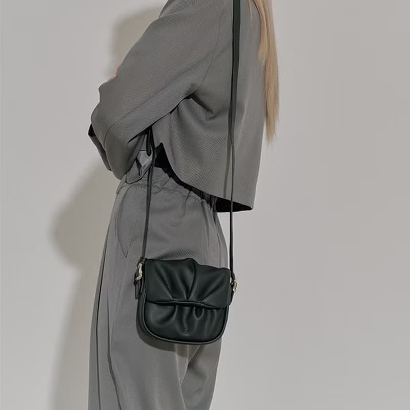 韓國 MANDU BAG | 黑色 | 迷你袋 | 側背包 斜孭袋