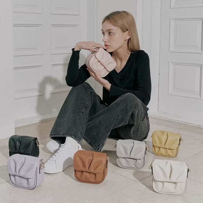 韓國 MANDU BAG | 黑色 | 迷你袋 | 側背包 斜孭袋