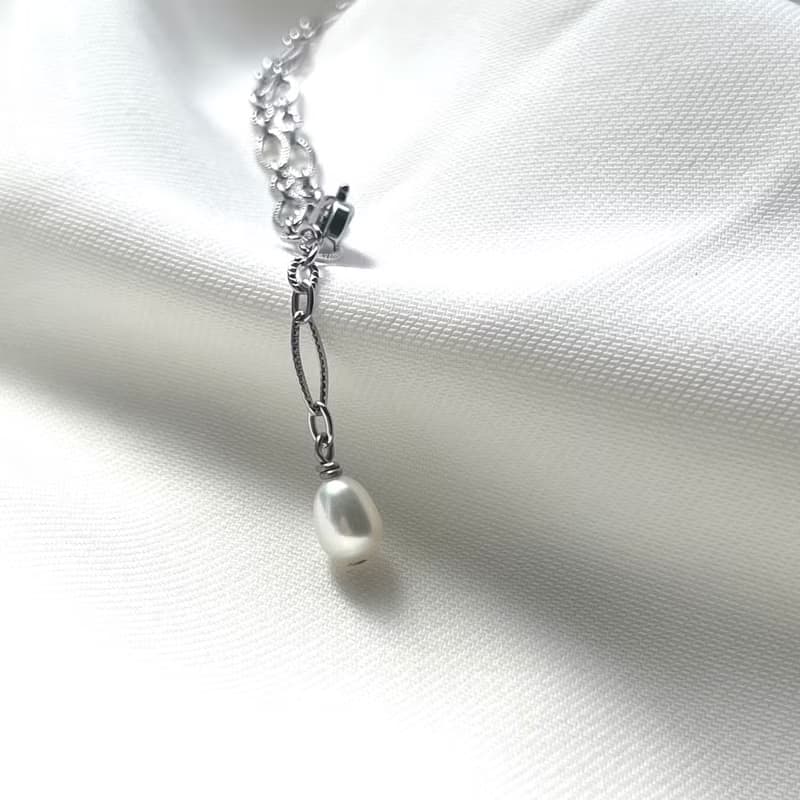 金属アレルギー対応　つけっぱなし OK  　クラシック　フィガロチェーン　ブレスレット　316L サージカルステンレス