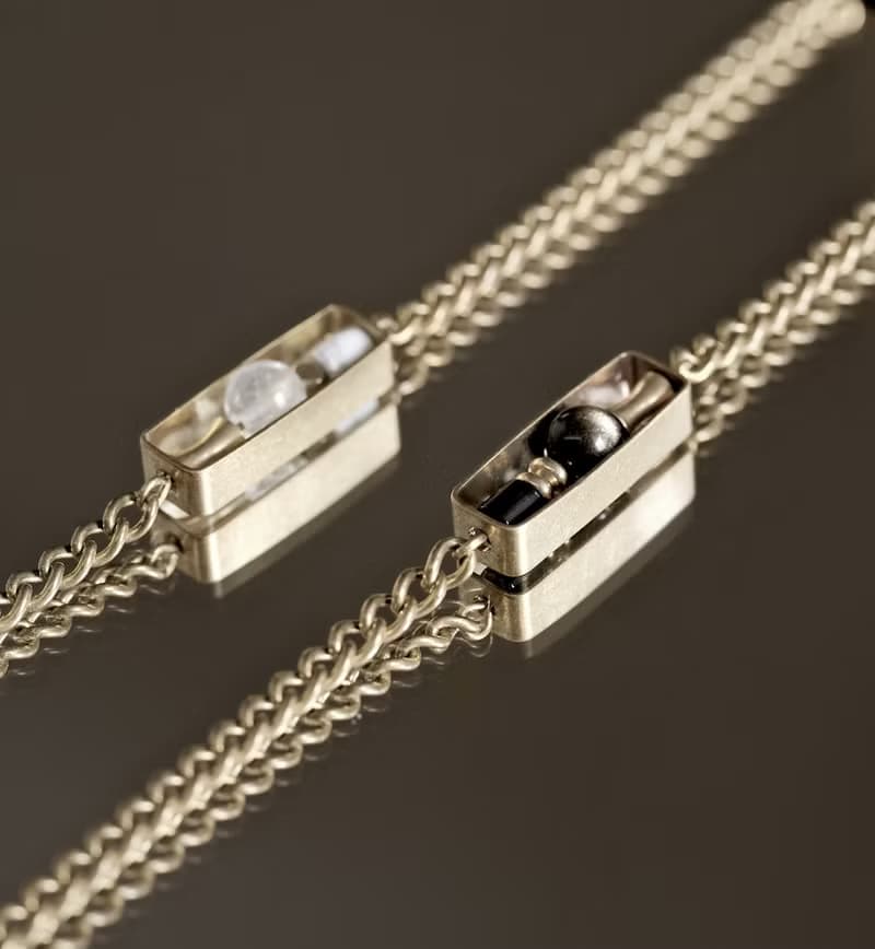 【手鍊】光陰流沙/黃銅/天然石