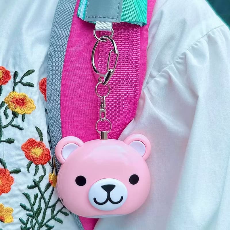 【送禮首選】LUFstyle BUZZER B 多功能隨身警報器 - 小粉熊