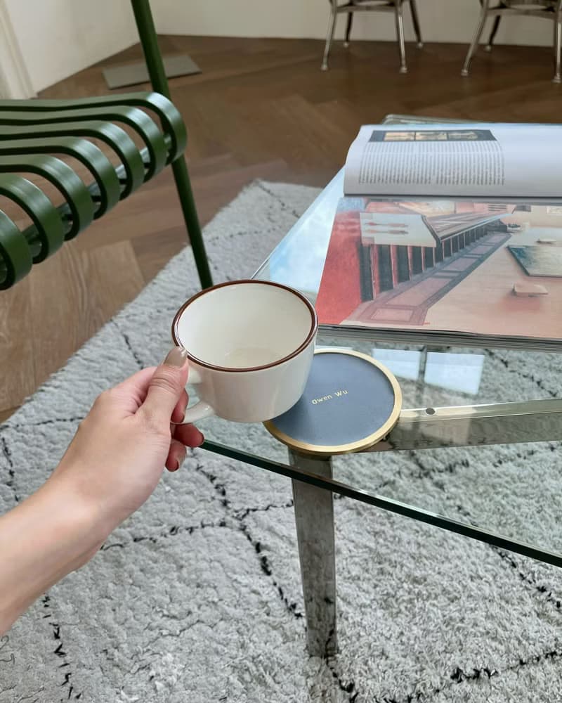 黃銅皮革杯墊－2入組 & 4入組