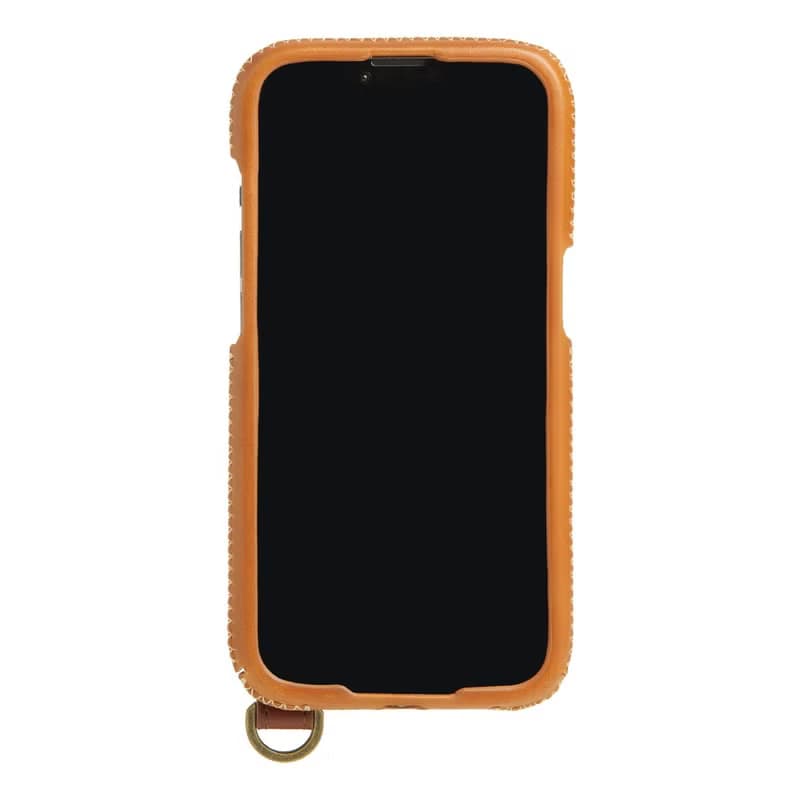 iPhone14 Pro 經典系列附皮革手腕帶/全包覆站立架手機套-巧克力