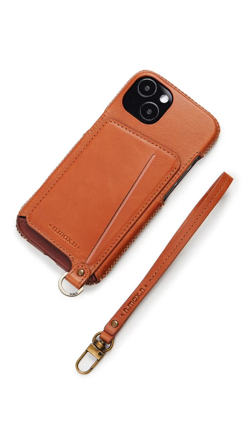 iPhone14 Pro 經典系列附皮革手腕帶/全包覆站立架手機套-巧克力