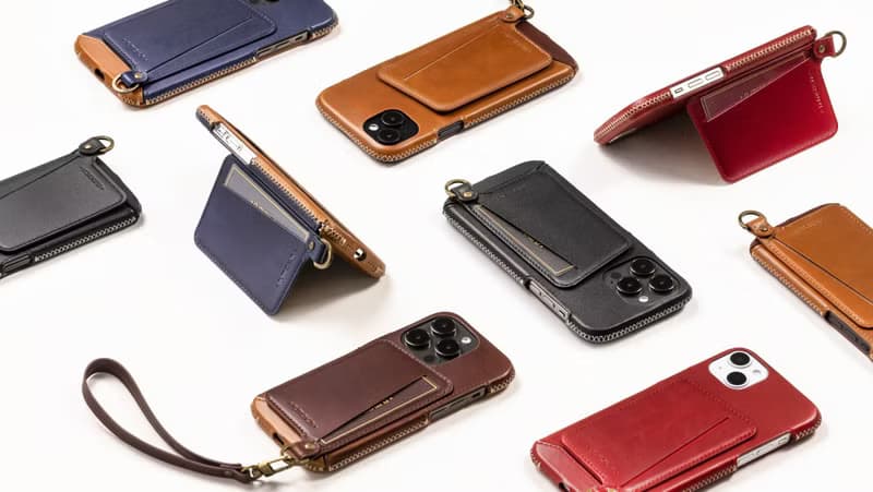 iPhone14 Pro 經典系列附皮革手腕帶/全包覆站立架手機套-巧克力