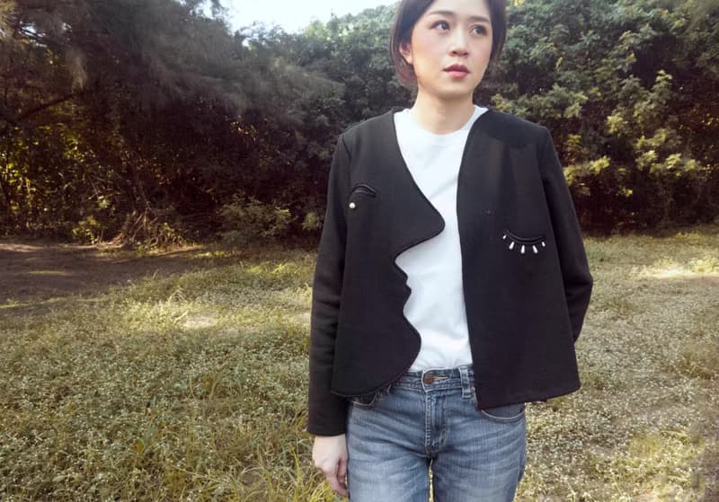 Therese 開襟棉質黑色小外套