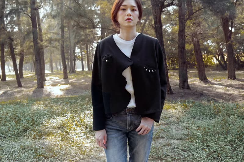 Therese 開襟棉質黑色小外套