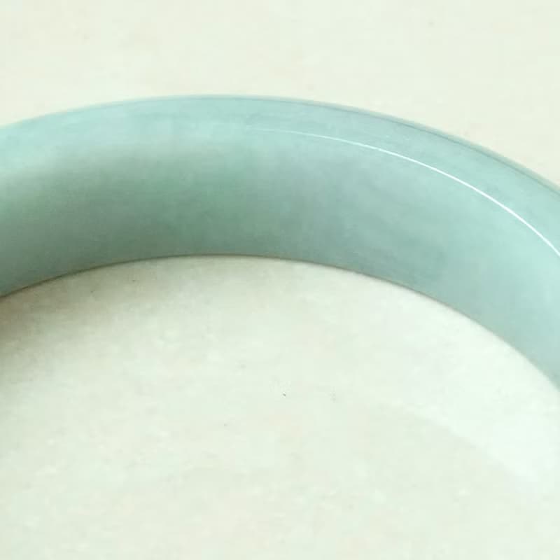 【正佳珠寶】翡翠 春帶彩飄陽綠手鐲 17.5圍 內徑54.8mm