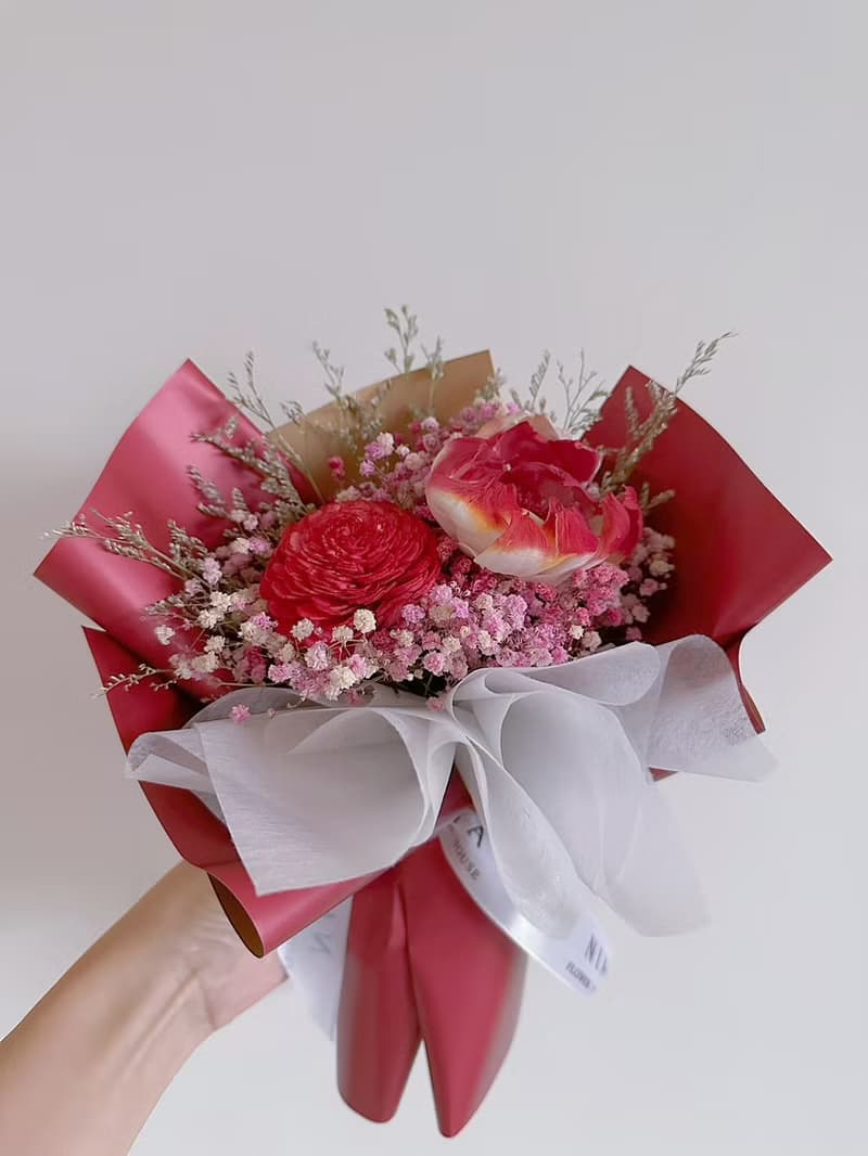妮婭設計|快速出貨 韓式質感小花束
