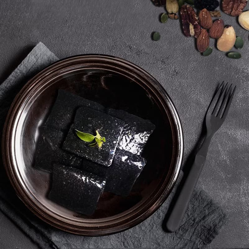 【黑芝麻糕】(密封罐)(嚴選素食零嘴)(養生高鈣軟Q不黏牙)(奶素)