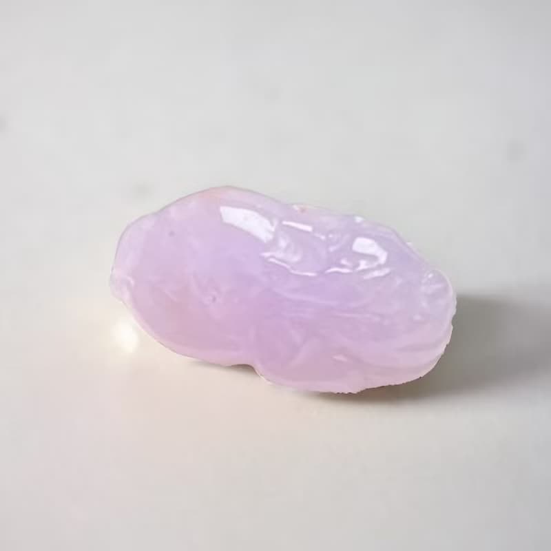 【招財神獸】冰種紫羅蘭翡翠三腳蟾蜍|戒面|天然緬甸玉翡翠|送禮