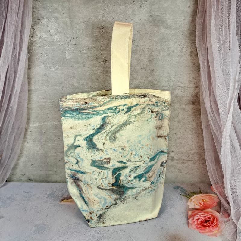 獨一無異 手染布袋  手提袋  手袋 便攜袋 杋布袋  布袋 PQ-024