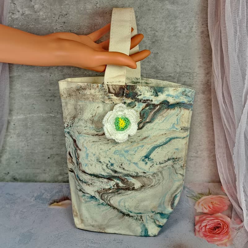 獨一無異 手染布袋  手提袋  手袋 便攜袋 杋布袋  布袋 PQ-024