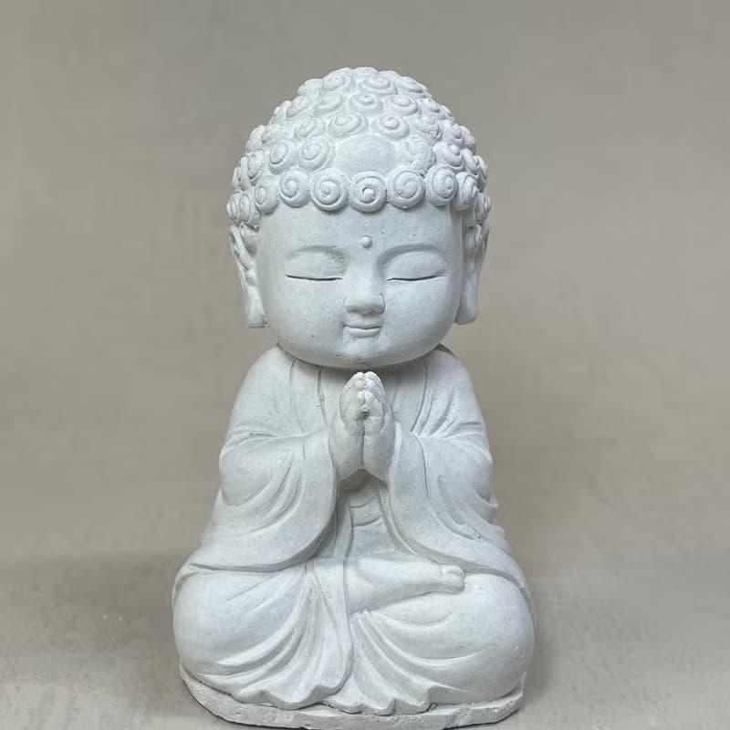 神明公仔 淨念吉祥小佛之順德 中盤套組 水泥 佛 宗教