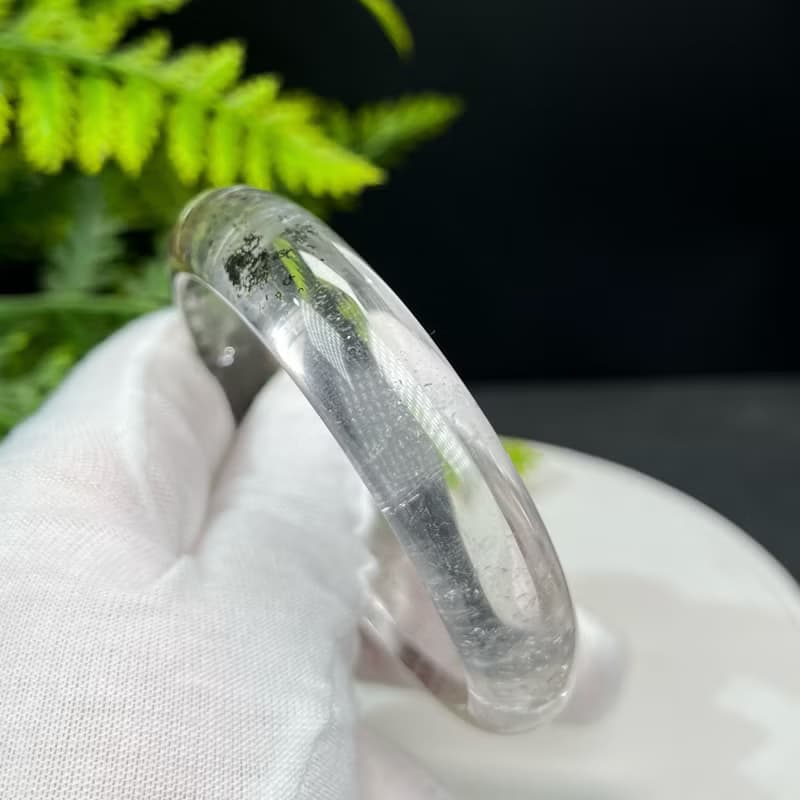 高品質 四季幽靈水晶手鐲 57MM 晶體冰透天眼 異象石英 招財富足