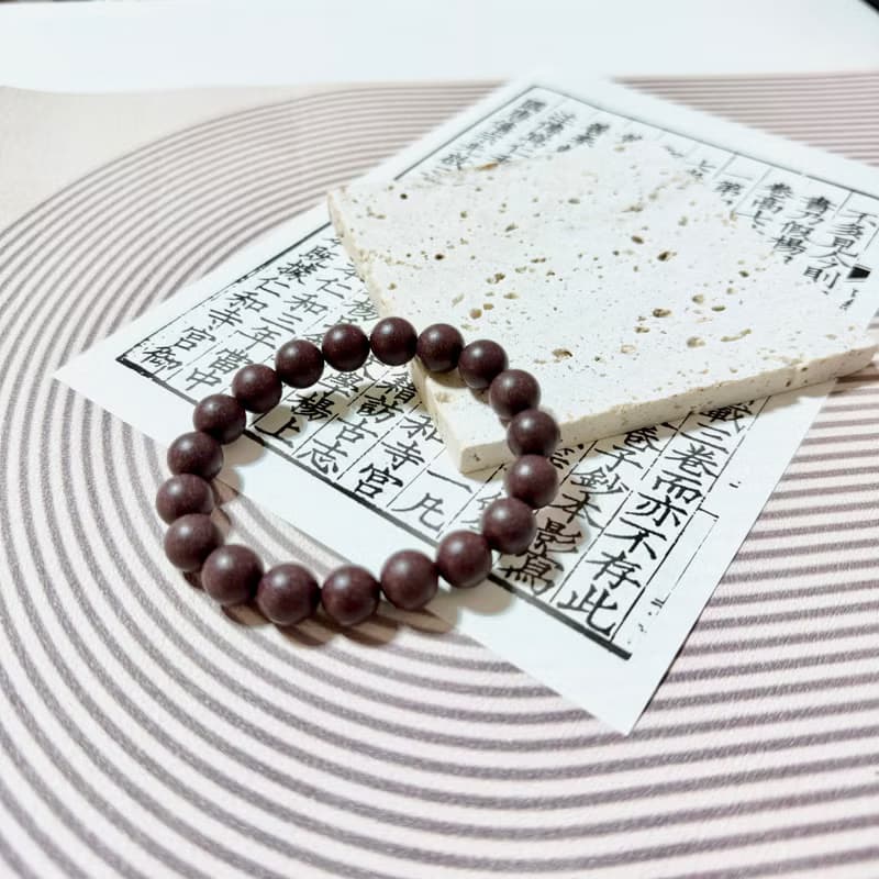 10mm紫氣東來中藥合香珠手鍊/開運招財/療癒/母親節禮物/送禮