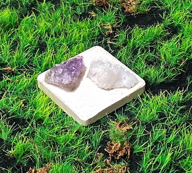 紫晶簇 // 雪霜白水晶 // 能量水晶 // 招財開運  // 快速出貨